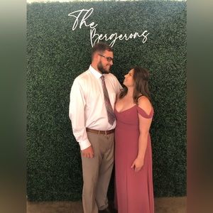 Levkoff Bridesmaid Dress: Dusty Pink